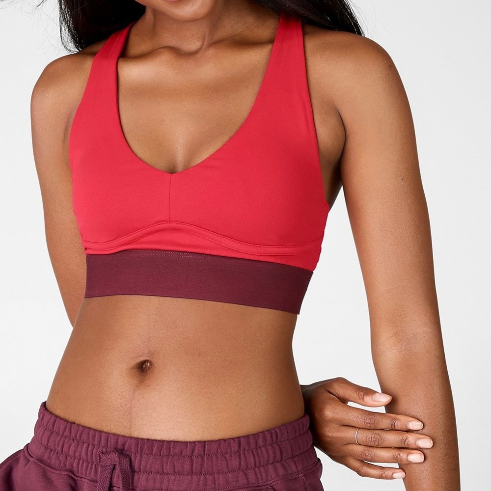 Fabletics ALL DAY EVERY DAY BRA II (PERSIMMON/BLAC